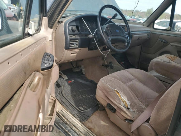 1995 Ford F-250 with VIN 1FTHX25H6SKA12038, listed as a Copart auction lot 51540115 with 278,125 mi miles and Clean title. Bid and sale history available at DreamBid. Image 8.
