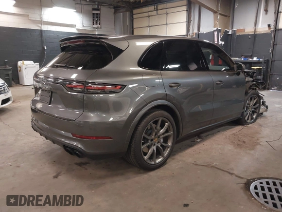 2019 Porsche Cayenne Turbo with VIN WP1AF2AY1KDA80762, listed as a IAAI auction lot 42451795 with 46,298 mi miles and . Bid and sale history available at DreamBid. Image 4.