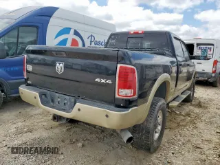 2013 Ram 2500 Laramie Longhorn with VIN 3C6UR5GL7DG519835, listed as a Copart auction lot 62495175 with 340,739 mi miles and Clean title. Bid and sale history available at DreamBid. Image 3.