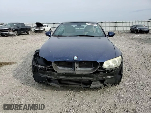 2011 BMW 3 Series 335i with VIN WBADX7C54BE260904, listed as a Copart auction lot 48954085 with 166,553 mi miles and Salvage Title. Bid and sale history available at carsss.com. Image 10.