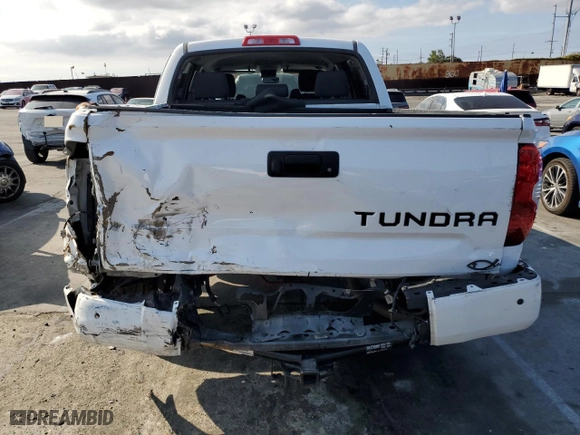 2016 Toyota Tundra 2WD Truck SR5 with VIN 5TFEM5F15GX105819, listed as a Copart auction lot 50968275 with 0 mi miles and Salvage Title. Bid and sale history available at carsss.com. Image 6.