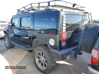 2008 Hummer H2 SUV with VIN 5GRGN238X8H106240, listed as a Copart auction lot 86766444 with 158,590 mi miles and Salvage Title. Bid and sale history available at carsss.com. Image 2.