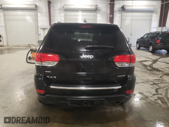 2018 Jeep Grand Cherokee Limited with VIN 1C4RJFBG1JC342817, listed as a Copart auction lot 51956915 with 63,923 mi miles and Salvage Title. Bid and sale history available at DreamBid. Image 6.