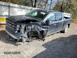 2022 GMC Sierra 1500 Limited SLT with VIN 1GTP8DED6NZ219476, listed as a Copart auction lot 43514415 with 0 mi miles and Salvage Title. Bid and sale history available at carsss.com. Image 1.