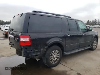 2011 Ford Expedition EL XLT with VIN 1FMJK1J53BEF15624, listed as a Copart auction lot 44447335 with 152,076 mi miles and Salvage Title. Bid and sale history available at carsss.com. Image 3.