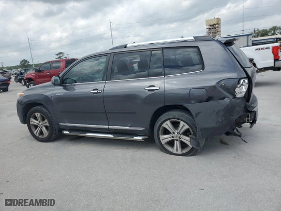 2012 Toyota Highlander Limited with VIN 5TDYK3EH2CS071876, listed as a Copart auction lot 51244645 with 137,127 mi miles and Salvage Title. Bid and sale history available at carsss.com. Image 2.
