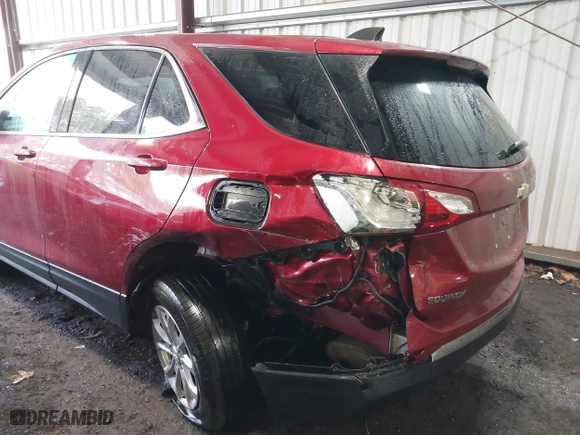 2020 Chevrolet Equinox LT with VIN 2GNAXTEV7L6122508, listed as a IAAI auction lot 41915685 with 92,504 mi miles. Bid and sale history available at carsss.com. Image 6.