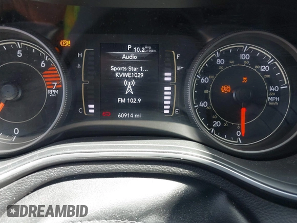 2019 Jeep Cherokee Latitude Plus with VIN 1C4PJMLB7KD384984, listed as a IAAI auction lot 42243845 with 60,914 mi miles and . Bid and sale history available at DreamBid. Image 7.