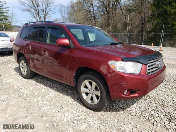 2010 Toyota Highlander SE with VIN 5TDJK3EHXAS036906, listed as a Copart auction lot 50785785 with 205,576 mi miles and Salvage Title. Bid and sale history available at carsss.com. Image 4.