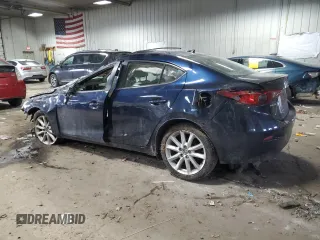 2017 Mazda 3 Grand Touring z VIN JM1BN1W38H1135914, wystawiony jako Copart lot #44387165 z przebiegiem Nie podano mil oraz Nie do naprawy • Non repairable. Historia ofert i sprzedaży dostępna na DreamBid. Obrazek 2.
