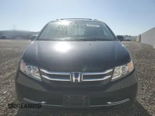 2015 Honda Odyssey EX-L z VIN 5FNRL5H66FB073873, wystawiony jako Copart lot #55090705 z przebiegiem 194 981 mil mil oraz Czysty tytuł • Clean title. Historia ofert i sprzedaży dostępna na DreamBid. Obrazek 5.
