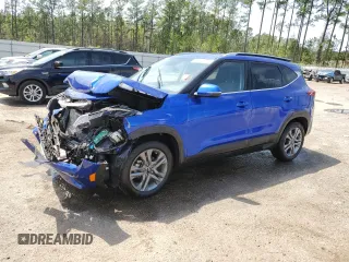 2023 Kia Seltos S with VIN KNDEU2AA2P7349594, listed as a Copart auction lot 51475735 with Not provided miles and Salvage title. Bid and sale history available at DreamBid. Image 1.