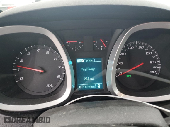 2017 Chevrolet Equinox LT with VIN 2GNALCEK5H1584331, listed as a Copart auction lot 85358514 with 110,230 mi miles and Salvage Title. Bid and sale history available at carsss.com. Image 9.