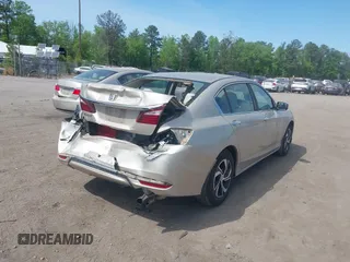 2017 Honda Accord LX with VIN 1HGCR2F33HA168044, listed as a IAAI auction lot 42106704 with 135,882 mi miles. Bid and sale history available at carsss.com. Image 4.