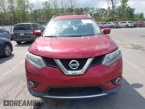 2016 Nissan Rogue SL with VIN 5N1AT2MT2GC780485, listed as a IAAI auction lot 41954455 with 110,804 mi miles. Bid and sale history available at carsss.com. Image 13.