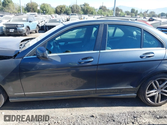 2013 Mercedes-Benz C-Class C 250 Sport with VIN WDDGF4HB8DA775968, listed as a IAAI auction lot 41646003 with 174,541 mi miles. Bid and sale history available at carsss.com. Image 14.