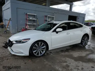 2020 Mazda Mazda6 Grand Touring Reserve with VIN JM1GL1WY5L1523814, listed as a Copart auction lot 52387605 with 35,176 mi miles and Non Repairable. Bid and sale history available at carsss.com. Image 1.
