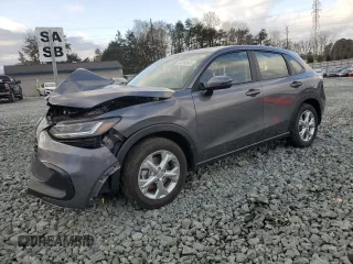 2024 Honda HR-V LX with VIN 3CZRZ1H36RM730761, listed as a Copart auction lot 49148545 with 18,345 mi miles and Salvage Title. Bid and sale history available at carsss.com. Image 1.