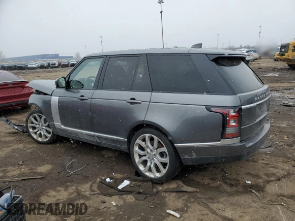 2017 Land Rover Range Rover с VIN SALGS2FE9HA335215, выставлен на аукционе Copart как лот 47974405 с пробегом 120 235 миль миль и Списание • Salvage title. История ставок и продаж доступна на DreamBid. Изображение 2.
