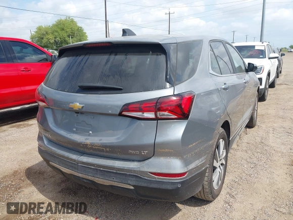 2023 Chevrolet Equinox LT z VIN 3GNAXUEG1PL235072, wystawiony jako IAAI lot #42028596 z przebiegiem Nie podano mil oraz . Historia ofert i sprzedaży dostępna na DreamBid. Obrazek 4.