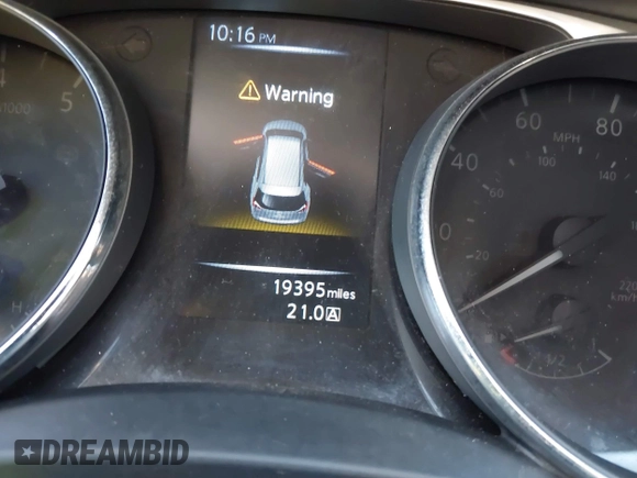 2015 Nissan Rogue S with VIN KNMAT2MT1FP573145, listed as a IAAI auction lot 41473374 with 19,395 mi miles. Bid and sale history available at carsss.com. Image 15.