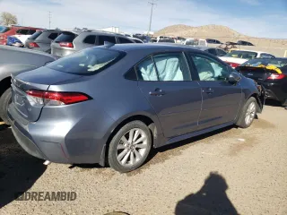 2024 Toyota Corolla LE with VIN 5YFB4MDE4RP182296, listed as a Copart auction lot 46612845 with Not Provided miles and Salvage Title. Bid and sale history available at carsss.com. Image 3.