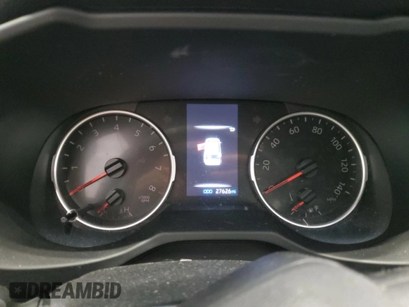 2022 Toyota RAV4 XLE with VIN 2T3P1RFV5NW308979, listed as a Copart auction lot 60346855 with 27,626 mi miles and Salvage title. Bid and sale history available at DreamBid. Image 9.