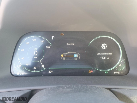 2021 Hyundai Sonata Hybrid Limited with VIN KMHL54JJ7MA024014, listed as a Copart auction lot 44560805 with 44,927 mi miles and Salvage Title. Bid and sale history available at carsss.com. Image 9.