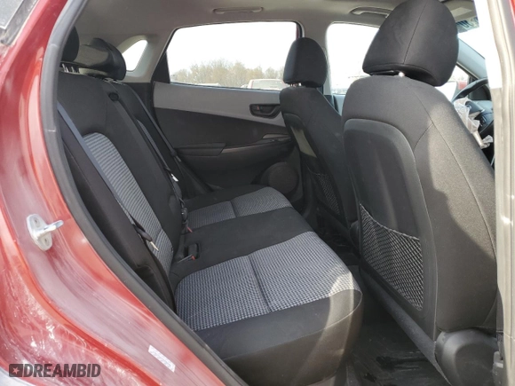 2021 Hyundai Kona SEL Plus with VIN KM8K6CAA7MU602940, listed as a Copart auction lot 82282504 with 45,316 mi miles and Salvage Title. Bid and sale history available at carsss.com. Image 10.