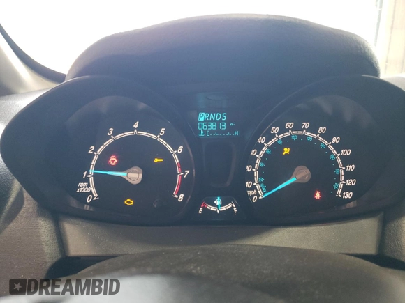 2018 Ford Fiesta S with VIN 3FADP4TJ0JM109233, listed as a Copart auction lot 59588035 with 63,813 mi miles and Salvage title. Bid and sale history available at DreamBid. Image 9.