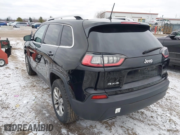 2019 Jeep Cherokee Altitude with VIN 1C4PJMLN3KD150464, listed as a IAAI auction lot 41192357 with 144,734 mi miles and . Bid and sale history available at DreamBid. Image 3.
