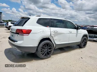 2018 Volkswagen Atlas SE with VIN 1V2CR2CA2JC569353, listed as a Copart auction lot 58377025 with 116,303 mi miles and Clean title. Bid and sale history available at DreamBid. Image 3.