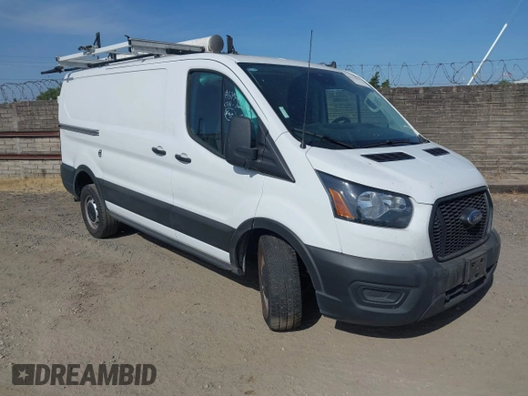 2023 Ford Transit Cargo z VIN 1FTYE1Y81PKB53926, wystawiony jako IAAI lot #42514906 z przebiegiem 52 410 mil mil oraz . Historia ofert i sprzedaży dostępna na DreamBid. Obrazek 1.