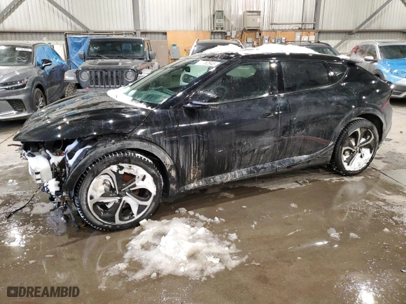 2024 Kia EV6 GT-Line with VIN KNDC4DLC6R5223187, listed as a Copart auction lot 44782945 with 0 mi miles and Salvage Title. Bid and sale history available at carsss.com. Image 1.