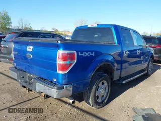 2009 Ford F-150 XL with VIN 1FTPW14V59KC52255, listed as a IAAI auction lot 42123114 with 190,641 mi miles and . Bid and sale history available at DreamBid. Image 4.