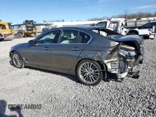 2018 BMW 5 Series 530i with VIN WBAJA5C59JG900052, listed as a Copart auction lot 47998295 with 38,134 mi miles and Salvage Title. Bid and sale history available at carsss.com. Image 2.