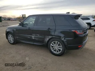 2021 Land Rover Range Rover Sport SE with VIN SALWG2SU5MA775338, listed as a Copart auction lot 80596544 with 48,323 mi miles and Salvage Title. Bid and sale history available at carsss.com. Image 2.