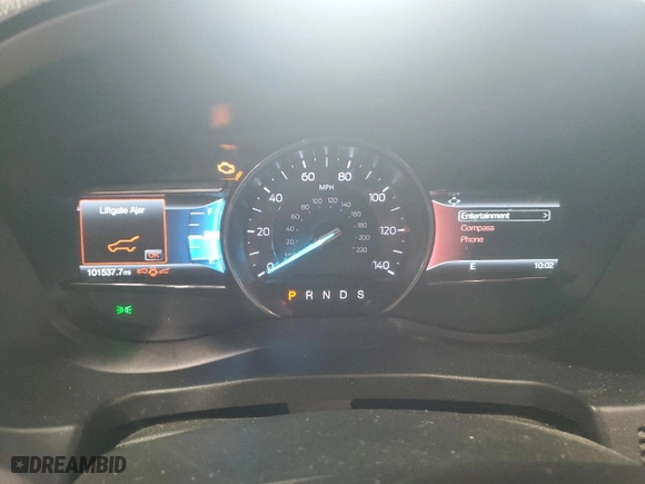 2018 Ford Explorer XLT with VIN 1FM5K8DH3JGB38067, listed as a Copart auction lot 46162185 with 101,537 mi miles and Salvage Title. Bid and sale history available at carsss.com. Image 9.