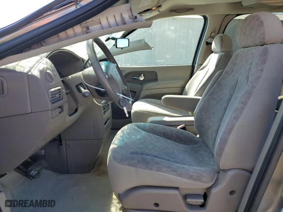 2001 Nissan Quest GXE with VIN 4N2ZN15T21D817883, listed as a Copart auction lot 77659914 with 178,362 mi miles and Non Repairable. Bid and sale history available at carsss.com. Image 7.
