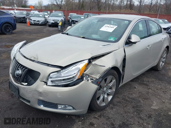 2012 Buick Regal with VIN 2G4GR5EK1C9141211, listed as a IAAI auction lot 41965401 with 31,941 mi miles. Bid and sale history available at carsss.com. Image 6.