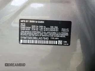 2020 BMW X3 M Competition z VIN 5YMTS0C08LLA57840, wystawiony jako Copart lot #56067983 z przebiegiem Nie podano mil oraz . Historia ofert i sprzedaży dostępna na DreamBid. Obrazek 15.