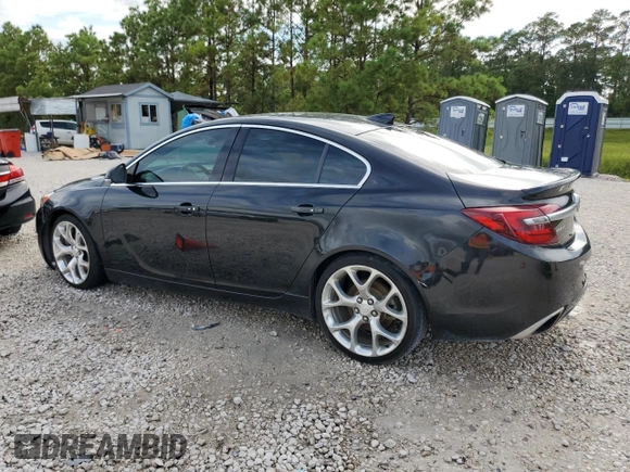 2015 Buick Regal GS with VIN 2G4GT5GX7F9143687, listed as a Copart auction lot 69527284 with 99,826 mi miles and Salvage Title. Bid and sale history available at DreamBid. Image 2.