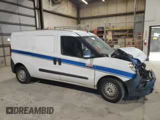 2020 Ram ProMaster City Cargo Van Tradesman with VIN ZFBHRFAB5L6P17946, listed as a Copart auction lot 89364865 with 0 mi miles and Salvage Title. Bid and sale history available at carsss.com. Image 4.