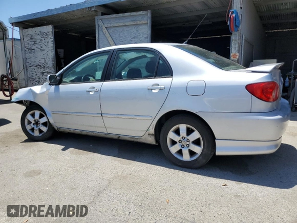 2005 Toyota Corolla CE with VIN 1NXBR30E25Z563171, listed as a Copart auction lot 60606715 with 205,219 mi miles and Salvage title. Bid and sale history available at DreamBid. Image 2.