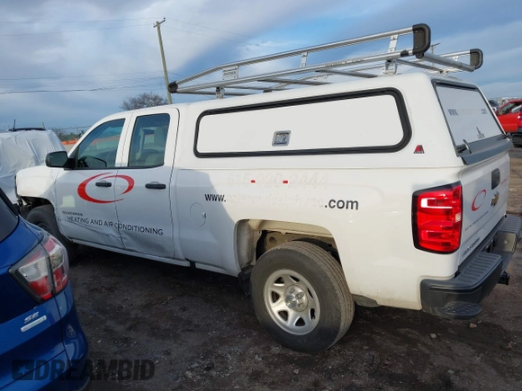 2018 Chevrolet Silverado 1500 Work Truck with VIN 1GCRCNEC2JZ305026, listed as a IAAI auction lot 41635172 with 133,735 mi miles. Bid and sale history available at carsss.com. Image 14.