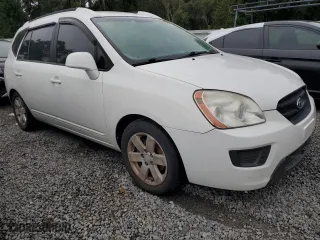 2007 Kia Rondo LX with VIN KNAFG525X77042511, listed as a Copart auction lot 74114254 with 0 mi miles and Salvage Title. Bid and sale history available at carsss.com. Image 4.
