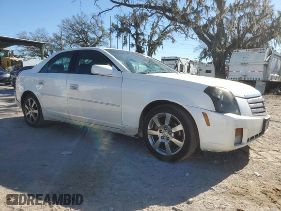 2007 Cadillac CTS with VIN 1G6DP577970120700, listed as a Copart auction lot 81475504 with 192,783 mi miles and Salvage Title. Bid and sale history available at carsss.com. Image 4.