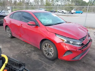 2024 Kia Forte LXS with VIN 3KPF24AD4RE819899, listed as a IAAI auction lot 41796645 with 43,511 mi miles. Bid and sale history available at carsss.com. Image 1.