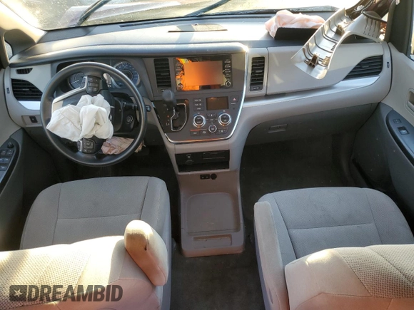 2018 Toyota Sienna L with VIN 5TDZZ3DC3JS918505, listed as a Copart auction lot 81588254 with 119,091 mi miles and Salvage Title. Bid and sale history available at DreamBid. Image 8.