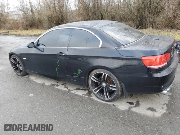 2007 BMW 3 Series 328i with VIN WBAWR33507PX79021, listed as a Copart auction lot 46251805 with 153,004 mi miles and Salvage title. Bid and sale history available at DreamBid. Image 2.